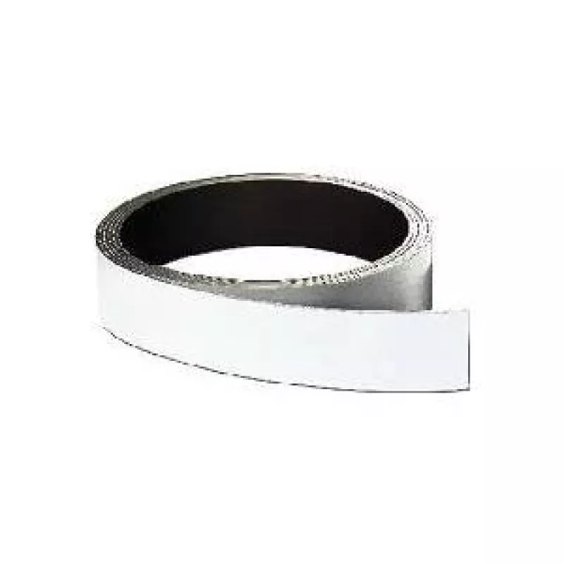 Magnetinė juosta Franken LS10 0,8 mm — 10 mm x 10 m, balta