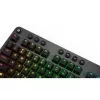 Mechaninė žaidimų klaviatūra „Lenovo Legion K500“ — pilno dydžio 104 klavišų USB, QWERTY JAV anglų k., RGB apšvietimas, pilka / juoda
