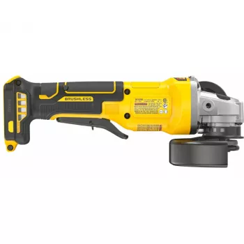 Kampinis šlifuoklis DEWALT DCG408NT belaidis 18 voltų geltonas/juodas