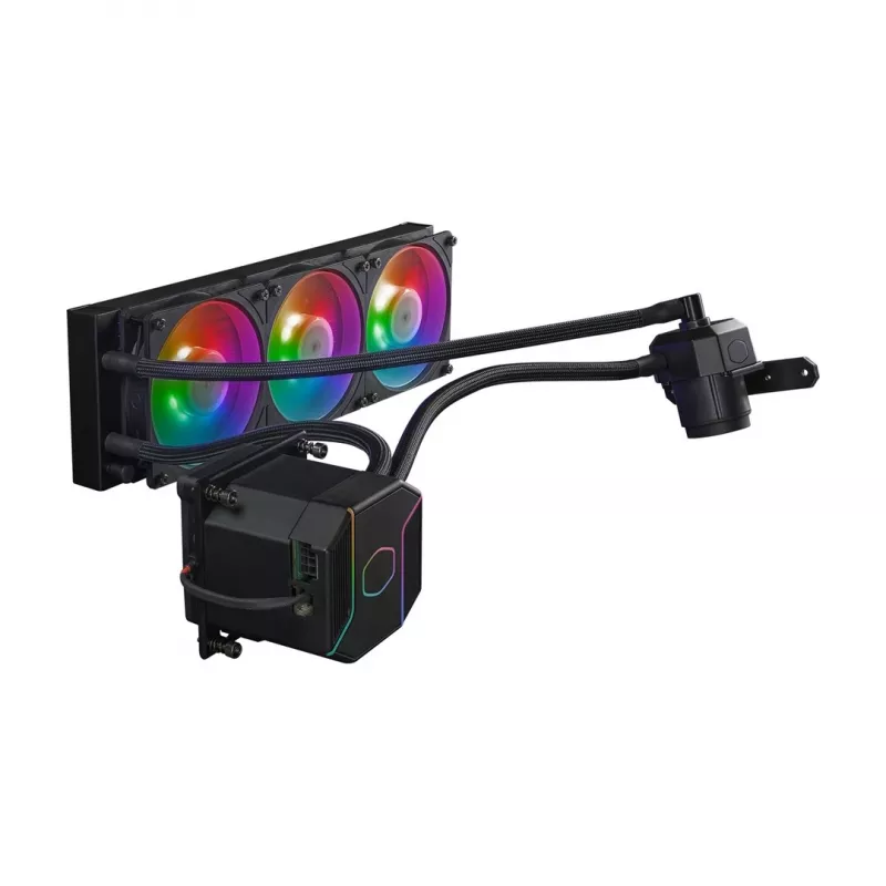 Skysčio aušinimo rinkinys Cooler Master Masterliquid ML360 SUB-ZERO EVO 12 cm juodas