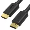 UNITEK Y-C138M HDMI laidas 2 m HDMI A tipo (standartinis) juodas