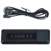 Ventiliatorius Lian Li UNI FAN SL Wireless LCD 120 juodas 3 vnt.