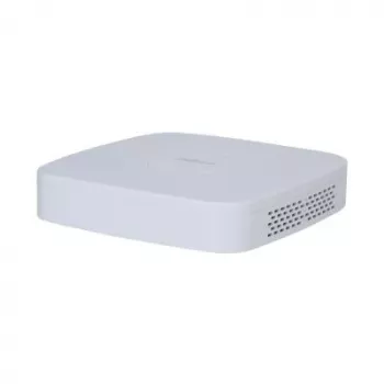 Tinklo vaizdo registratorius DAHUA NVR2104-S3 4 kanalų, 1U, SATA HDD iki 16 TB, 1080p/720p, 12V/1,5A, Baltas