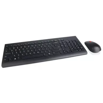 Lenovo 4X30M39497 klaviatūra Pridedama pelė Universali RF belaidė QWERTY JAV anglų Juoda