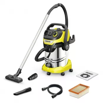 Kärcher WD 6 P S V-30/6/22/T juoda, nerūdijantis plienas, geltona 30 L 1300 W