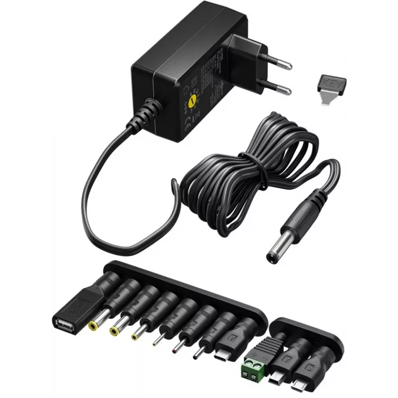 Goobay 64568 Įkroviklis mobiliesiems įrenginiams Universal Black AC Indoor (64568)