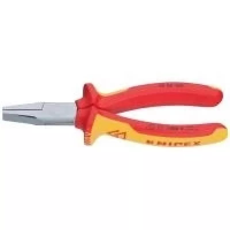 Knipex plokščiosios nosies replės, bendras ilgis 160 mm, chromuotos