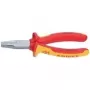 Knipex plokščiosios nosies replės, bendras ilgis 160 mm, chromuotos