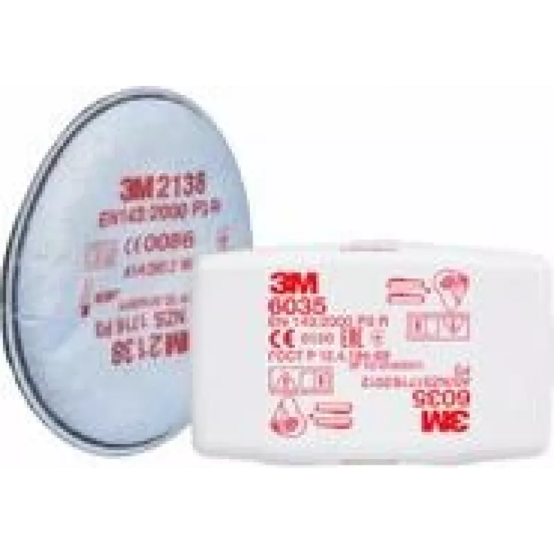 3M 6035 respiratoriaus priedas Kietųjų dalelių filtras 80 vnt.