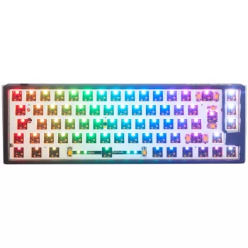 Ducky One 3 Hot-Swap Barebone SF žaidimų klaviatūra USB US English juoda