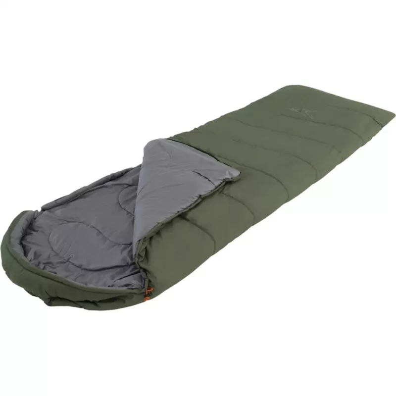 Miegmaišis easy camp Raven II Square -3°C, alyvuogių žalumo, modelis 240208