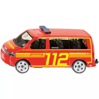 Usorteret Siku VW T5 priešgaisrinės vadovybės automobilio modelis SIE-30474970 lietas avarinis automobilis 1:87