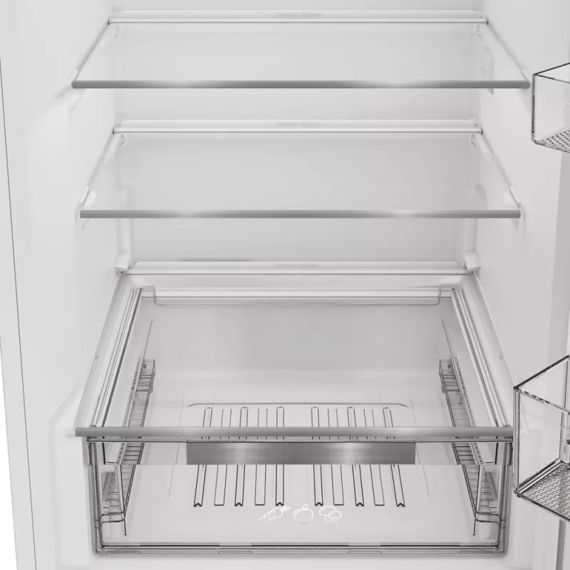 INDESIT Refrigerator | INKS 1401 S4E1 | Energy efficiency class E | Free standing | Combi | Height 202.5 cm | Fridge net capacity 266 L | Freezer net capacity 120 L | 38 dB | Silve