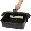 ProfiCook PC-FR 1313 H dviguba karšto oro gruzdintuvė, 10 L, 2400 W, juoda/nerūdijantis plienas