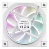 12 cm korpuso ventiliatorius DeepCool FL12 WH — 3 vnt. rinkinys, 120×120×25 mm, 2150 RPM, 55 CFM, Fluid Dynamic Bearing, PWM, multi-LED, 4-pin