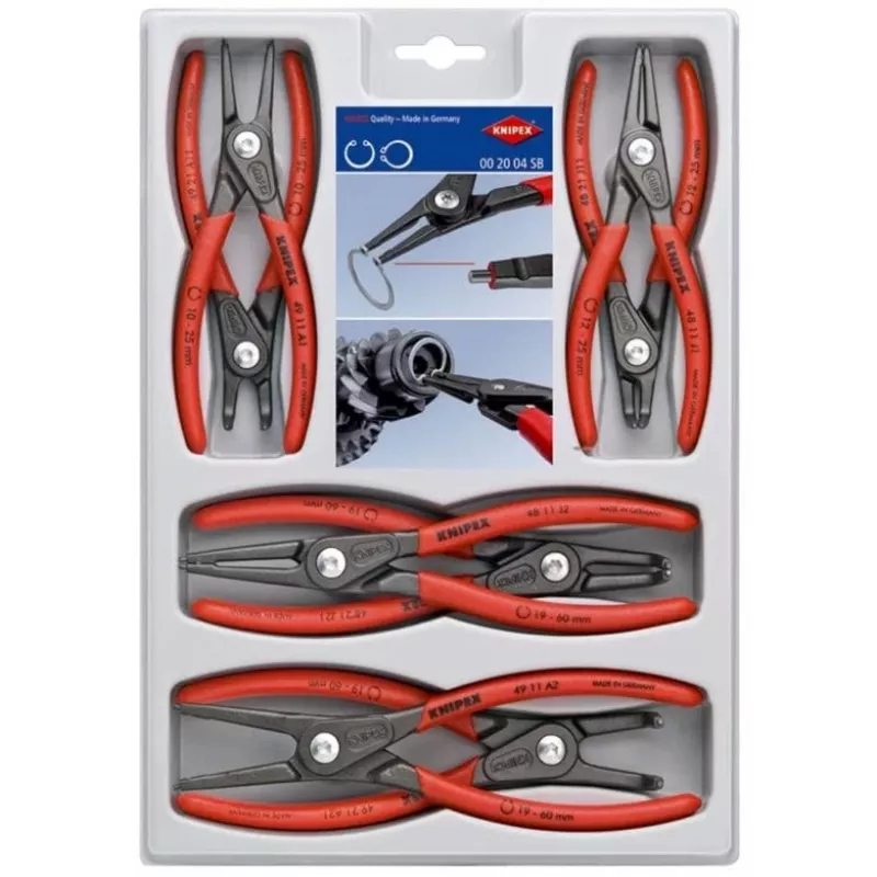Replių rinkinys Knipex Precision Circlip Pliers Set