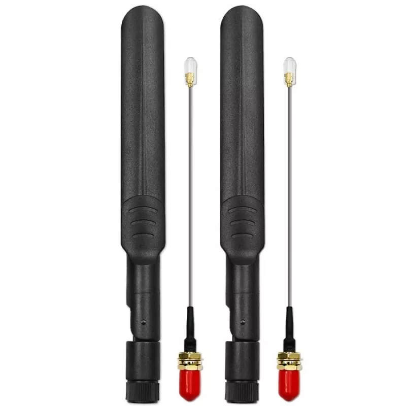 Lauko 4G LTE dviguba antena QOLTEC 57047 5 dBi universali kryptimi