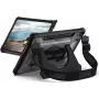 UAG Urban Armor Gear Plasma delninės rankenos ir atramos dėklas | Microsoft Surface Pro 12 colių (1-os kartos) | ledinis (permatomas)/juodas | 324023114340 (324023114340)
