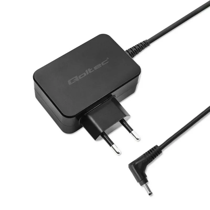 Maitinimo adapteris Qoltec 51032 45W patalpų naudojimui juodas nešiojamiesiems kompiuteriams