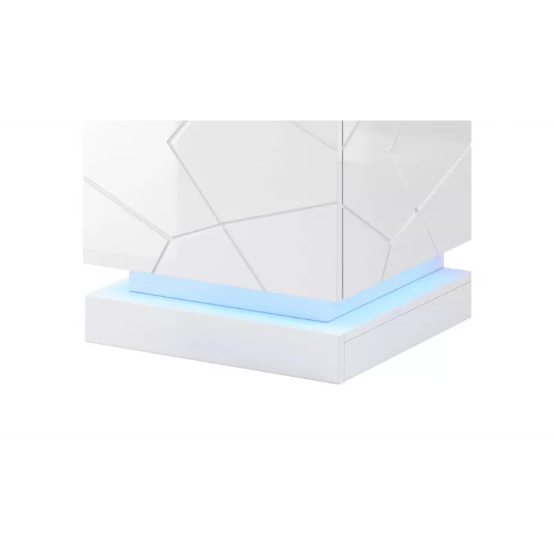 Naktinio staliuko apšvietimas cama meble QIU, 2 vnt., RGB, montuojamas ant paviršiaus, maitinamas kintamąja srove