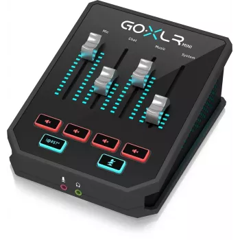 TC Helicon Go XLR Mini - maišytuvas ir garso sąsaja