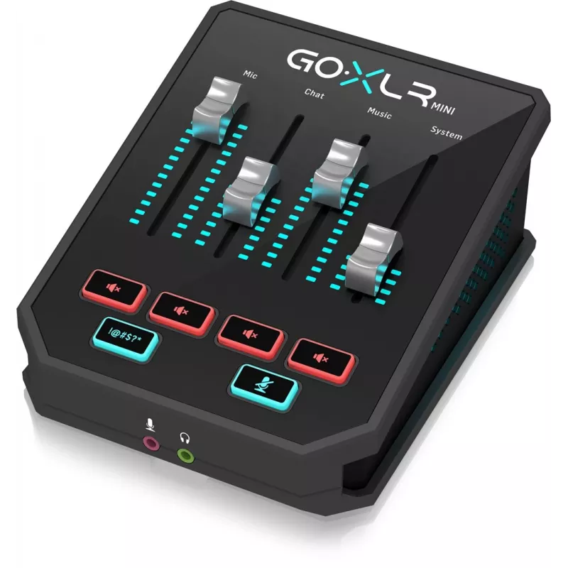 TC Helicon Go XLR Mini - maišytuvas ir garso sąsaja