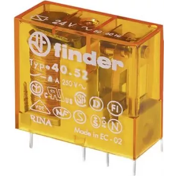 FINDER S.p.A. kištukinė / PCB relė 40.52.8.240.0000 (405282400000)