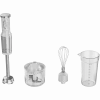 Panardomasis blenderis, 1200W, CB, baltas, tigro dantų pjaustytuvas, plaktuvas, virtuvės kombainas, puodelis