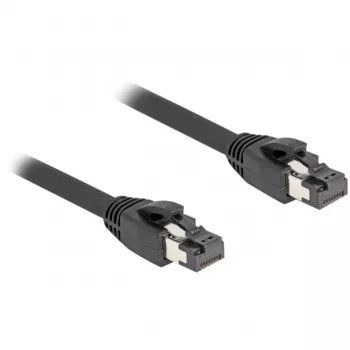 Tinklo kabelis DeLOCK RJ45 Cat.8.1 15 m juodas