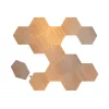 Nanoleaf | Elements Wood Look Hexagons pradinis rinkinys (13 plokščių) | Šalta balta + Šilta balta