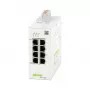 WAGO 852-1812 Lean-Managed-Switch 8 prievadų 1000Base-T šviesiai pilkas