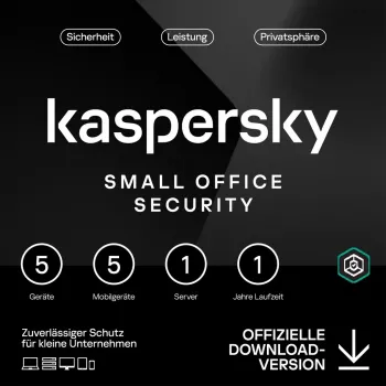 Kaspersky Small Office Security [5 įrenginiai – 1 metai] Bazė 5 įrenginiai + 5 mobilieji įrenginiai + 1 failų serveris – 1 metai