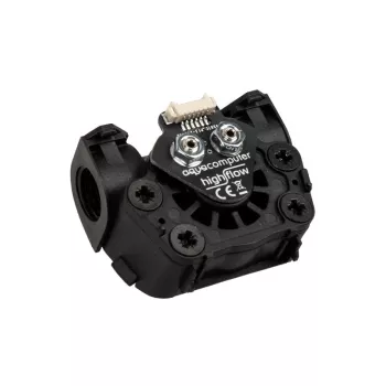 Srauto jutiklis Aqua-Computer Flow sensor high flow LT G1/4 — juodas, G1/4 jungtis, 51×42×30 mm