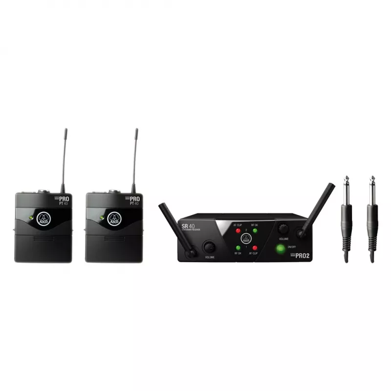 Mikrofonas AKG WMS40 Mini2 belaidis mikrofonų rinkinys