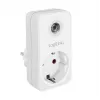 LogiLink PA0263 apsaugos nuo viršįtampių įtaisas, baltas, 1 kintamosios srovės lizdas, 230 V