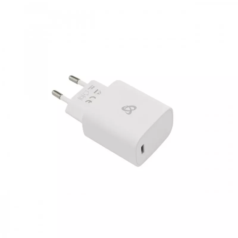 Sbox HC-120 USB Type-C namų įkroviklis baltas