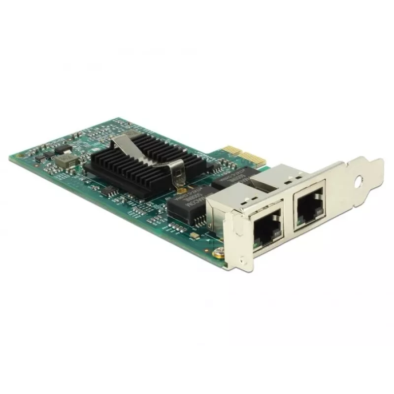 Delock PCIe kortelė 2x Gigabitinė LAN tinklo adapteris