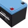 Qoltec LiFePO4 ličio geležies fosfato baterija 12,8 V 12 Ah 153,6 Wh su BMS
