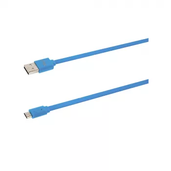 USB laidas Tellur TLL155011 1m USB A Micro-USB A Mėlynas