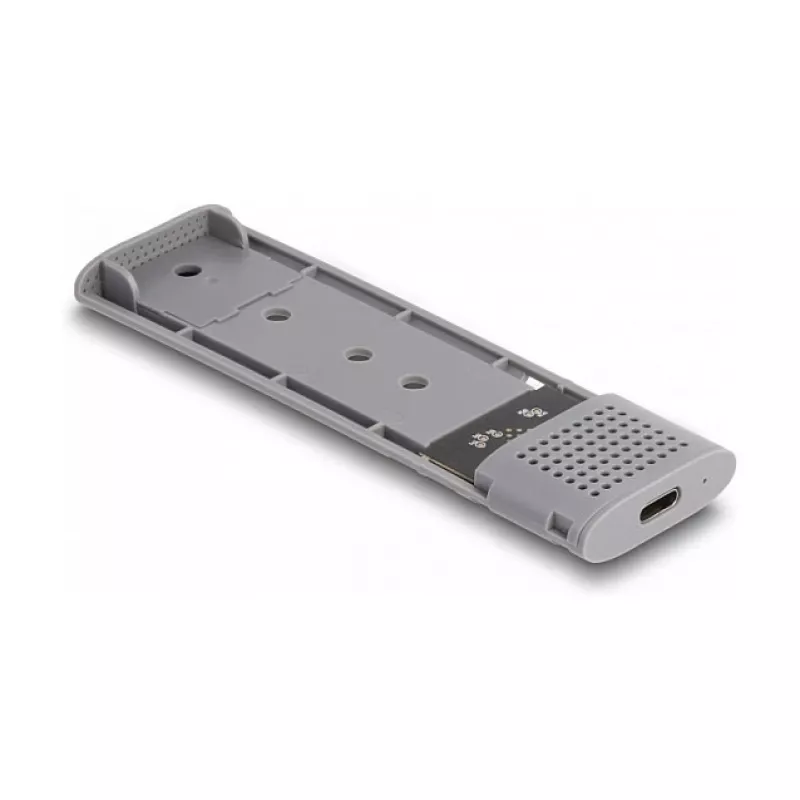 SSD korpusas DeLOCK External USB Type-C Combo Enclosure for M.2 NVMe PCIe or SATA SSD tool free