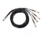 InfiniBand/šviesolaidinis kabelis Cisco QSFP-4SFP25G-CU3M 3 m 4xSFP25G juodas