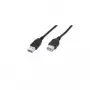 USB ilginimo kabelis DIGITUS AK-112331, 3 m, USB A kištukas prie USB A lizdo, USB 3.2 Gen 1, juodas
