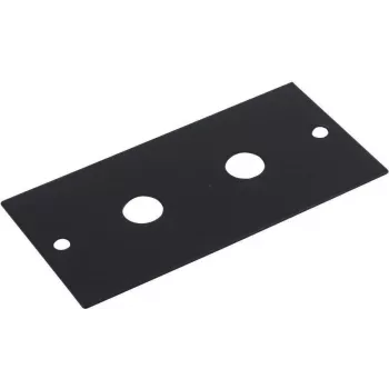 Stovo panelė Omnitronic Modul 2HE su 2x 6,35 mm (1/4 colio) lizdų jungtimis, išpjova 44x88 mm