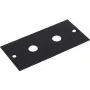 Stovo panelė Omnitronic Modul 2HE su 2x 6,35 mm (1/4 colio) lizdų jungtimis, išpjova 44x88 mm