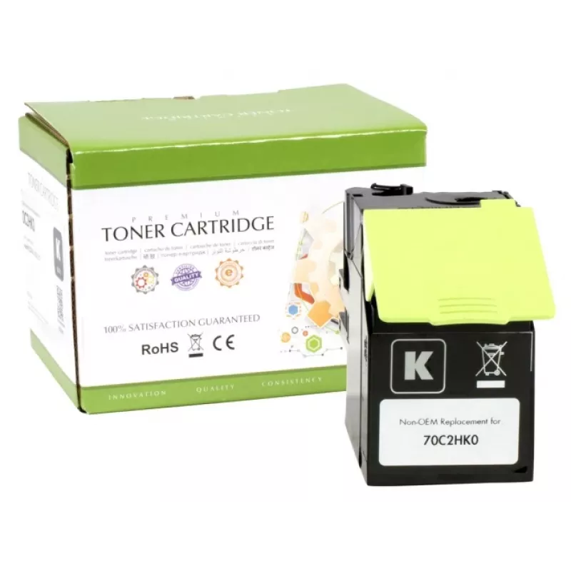 Suderinama Static-Control Lexmark 702HK (70C2HK0) juoda, 4000 psl.