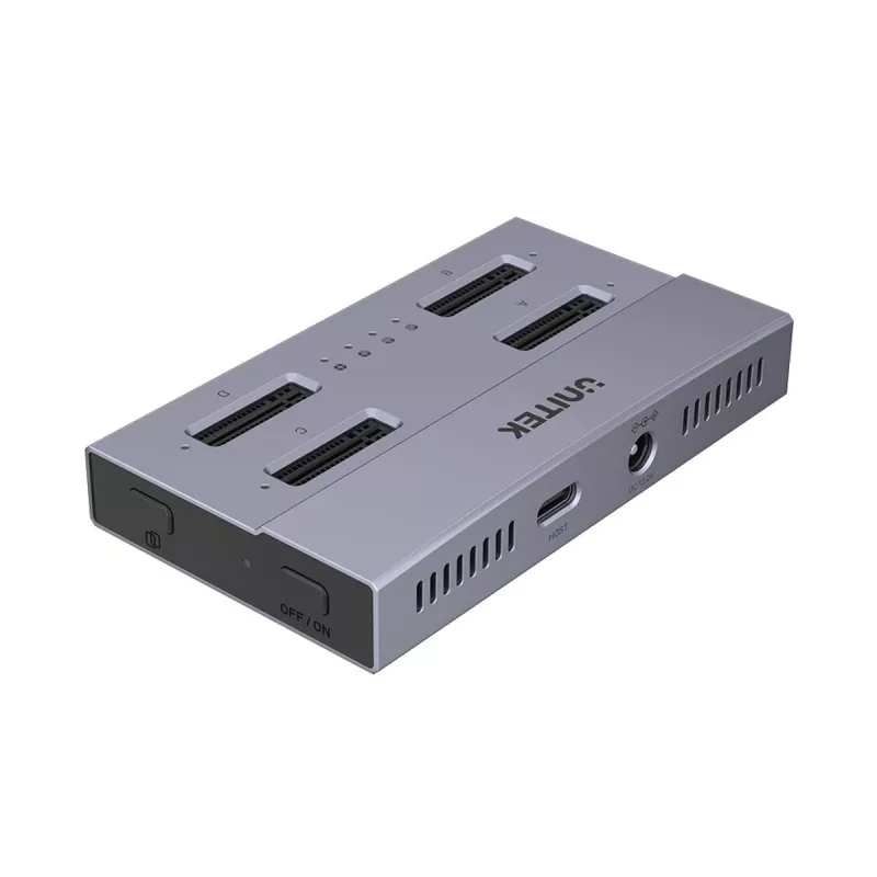 Docking stotelė USB4 4-jų lizdų M.2 SSD