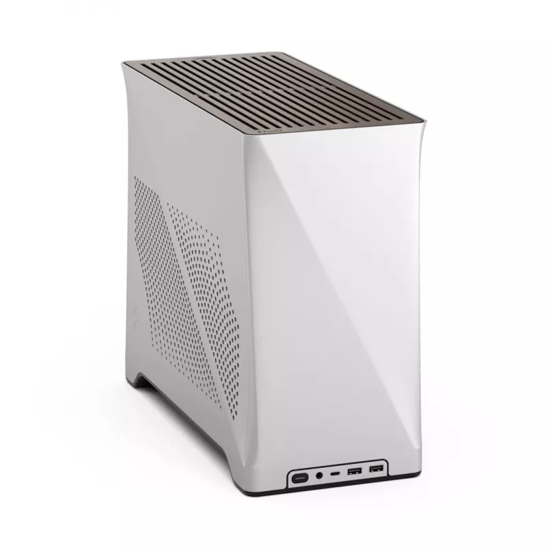 Fractal Design Era 2 Mini Tower sidabrinis