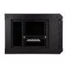 EXTRALINK LITE 4U 530X400 SIENINĖ RACK SPAUČIŲ JUODA SU LENTYNA