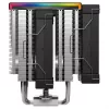 CPU oro aušintuvas DeepCool AK620 Digital SE, dviejų bokštų, 6x Ø6 mm šilumos vamzdžiai, 2x 120 mm PWM ventiliatoriai, RGB, aukštis 161 mm