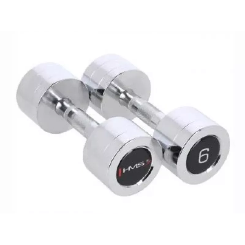 HMS Fitness CHD06 fiksuoto svorio hantelis 6 kg 2 vnt.